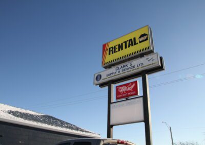 Exterior of Clark's Supply & Service Moose Jaw