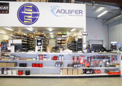 Front Counter of Clark's Supply & Service Emerald Park.